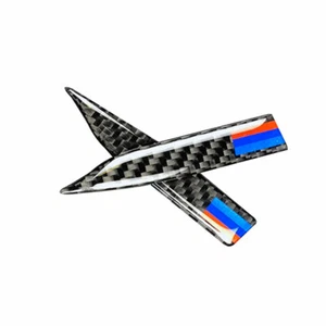 Carbon Fiber M Style Rearview Mirror Anti-Rub Strips For Most Car SUV Universal - Picture 1 of 6