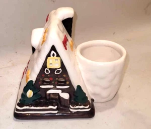 Gingerbread House Tealight Holder Christmas🎄 - Picture 1 of 2
