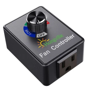 Hongville 3 Amps Variable Fan/Router Speed Controller for Duct & Hydroponics Fan - Picture 1 of 8