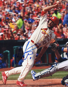 Autographed 8 X 10 Photo of Matt Carpenter, St. Louis Cardinals