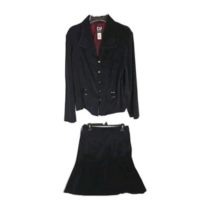 Vintage Dj & Co Skirt Suit Womens Size 14 - Picture 1 of 9
