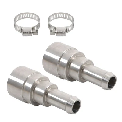 Conectores de manguera de refrigerante de núcleo de calefacción para GMC Sierra 2500 HD V8 6,0 L 2001-2014 Foto 1 de 4