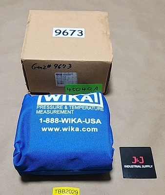 *NEW* Wika 4220072 Stainless Test Pressure Gauge 200Psi 332.54 4" + Warranty! - Image 1 of 4