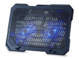 Conceptronic THANA01B Notebook Cooling Pad Laptop Kühlunterlage bis 15,6 Zoll, 2 - Afbeelding 1 van 6