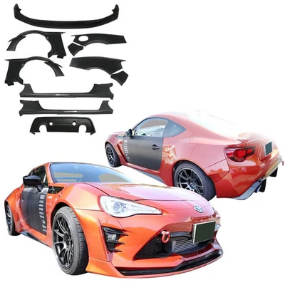 VSaero FRP AG T2 Wide Body Kit (ZN6) for BRZ Subaru 13-20 vsaero_109359 Foto 1 de 3