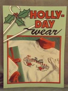 Holly Day Wear Cross Stitch Leaflet from Leisure Arts - Picture 1 of 1