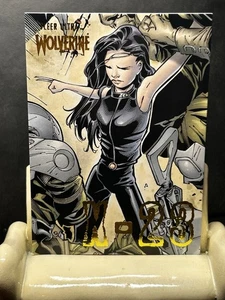 X-23 2023 Upper Deck Fleer Ultra Wolverine /90 YELLOW GOLD FOIL #X-4 X-Men - Picture 1 of 5
