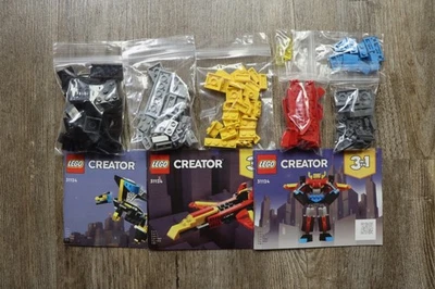 LEGO® 31124 Creator 3 In 1 Super Robot 100% Complete W/Instructions Adult Owned! - Image 1 of 4