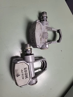 Piezas Solo Look ARC F Pedales Sin Clip Gris Bikepacking Carreras Carretera Triatlón Tri Foto 1 de 4