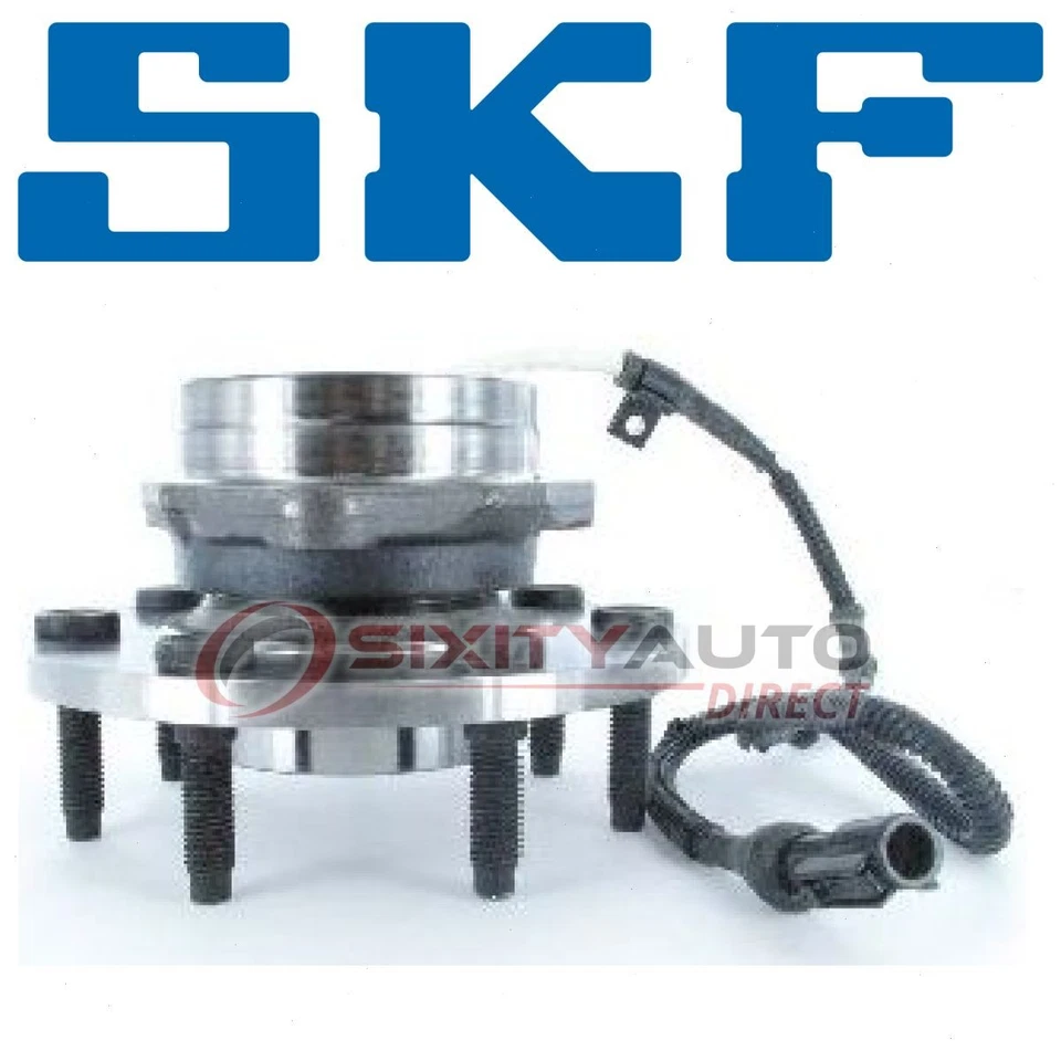 SKF Front Wheel Bearing Hub Assembly for 1997-2003 Ford F-150 - Driveline lv Foto 1 de 4