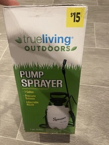 New Trueliving Outdoors 1 Gallon Pump Sprayer - Picture 1 of 1