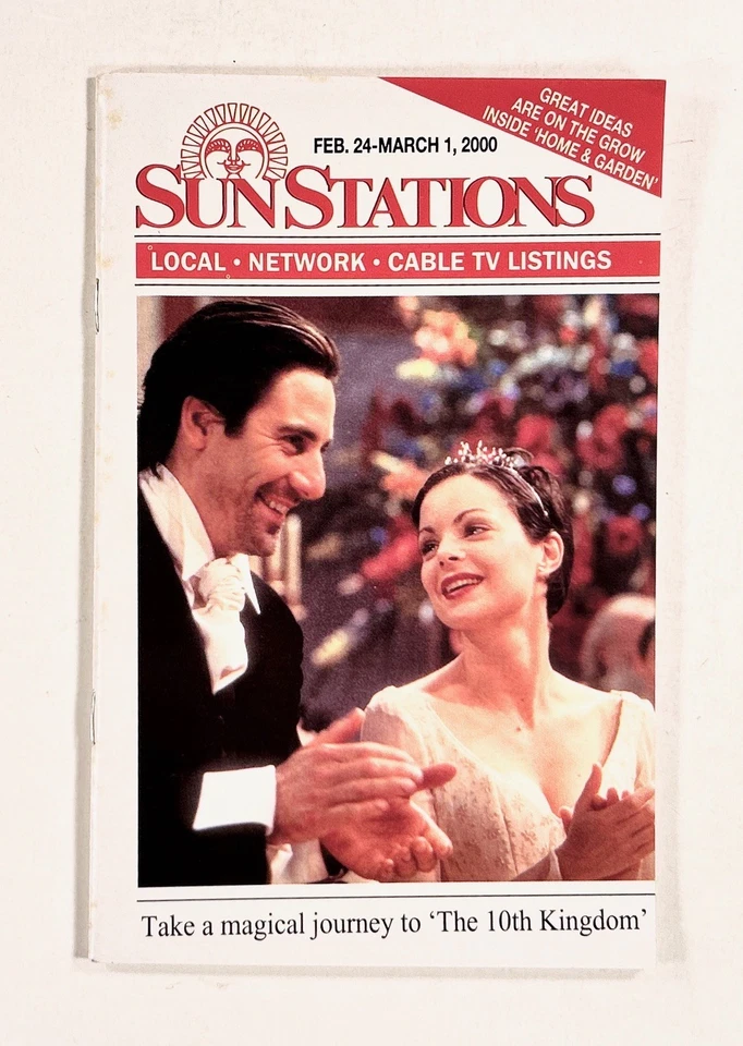 2000 2/24-3/1 SUNSTATIONS regional tv guide CLEVELAND AREA "The 10th Kingdom" - Image 1 of 4