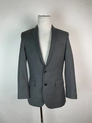 J Crew Ludlow Blazer Mens 36R Gray Italian Wool Sport Coat Tollegno 1900 Jacket - Image 1 of 4