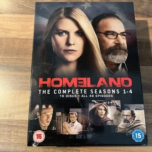 Homeland The Complete Season 1-4 16 Disc All 48 Episodes - Picture 1 of 5