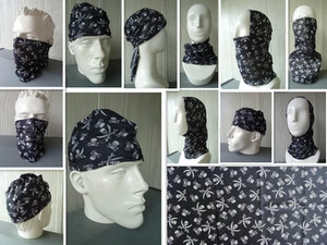 1x'SKULL' Cabeza/Cara/Máscara/Cuello Tubo Multiuso Bandana/Durag.SPF5, Bufanda/Envoltura.116 - Imagen 1 de 12