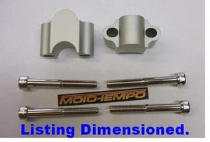CNC 30mm BAR RAISERS RISERS FOR Suzuki GSF 400 600 650 1200 1250 Bandit - Picture 1 of 3