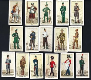PLAYER - UNIFORMS OF THE TERRITORIAL ARMY - 31 CARDS - Picture 1 of 4