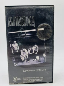 Metallica *Cunning Stunts* Part 1 & Part 2 (VHS Video Tapes 1998) - Picture 1 of 5