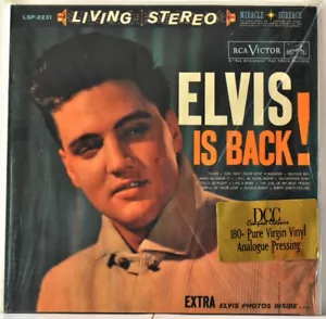 DCC COMPACT CLASSIC ELVIS "Elvis is Back ! " 180g LIMITED & No #0930 SEALED - Imagen 1 de 2