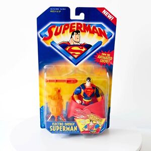 Kenner 1996 DC Comics The Animated Superman Series 2 Electro Energy Superman MOC