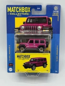 MATCHBOX COLLECTORS 2024 MIX Z 2018 '18 JEEP WRANGLER JL PINK TUSCADERO - Picture 1 of 1
