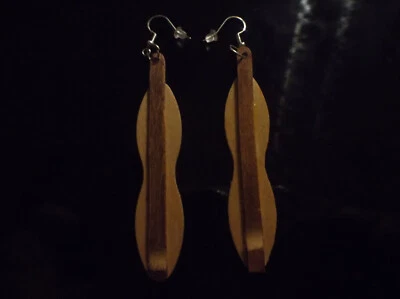 Pendientes Dulcimer Oro o Plata Montaña Moda Estilo Te Ayuda a Jugar Mejor También Foto 1 de 4