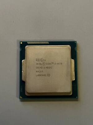CPU Processore intel core i5 di 4a generazione i5-4670 Socket LGA1150 3.4 GHz - Immagine 1 di 2