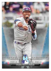 2018 Topps Serie 1 Francisco Lindor Azul Paralelo Topps Salute -Indios- #TS-17 - Imagen 1 de 1