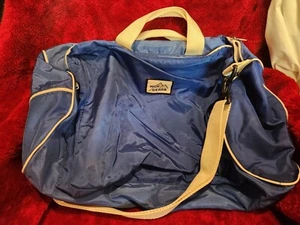 Vintage High Sierra 20-in Canvas Duffel Bag Dark Blue Good Condition - Picture 1 of 6