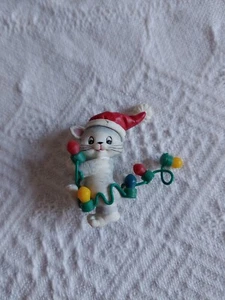 Katze Weihnachtsbeleuchtung Pin Neuheit Kätzchen - Bild 1 von 5