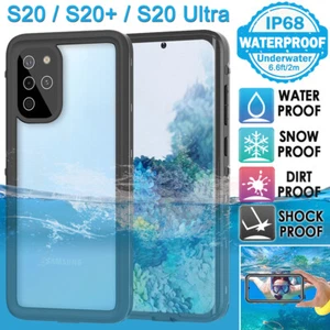 For Samsung S20 S21 S22 S23 Note 9 10 20 IP68 Waterproof Case Screen Protector - Picture 1 of 19