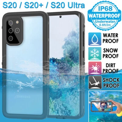 For Samsung S20 S21 S22 S23 Note 9 10 20 IP68 Waterproof Case Screen Protector - Image 1 of 4