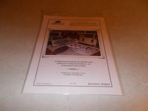 Four Designs for Moss Creek's Maple Scissor & Accessories Box Pattern - Picture 1 of 1