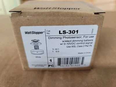 Wattstopper LS-301 Dimming Photosensor, White  - Image 1 of 3