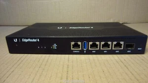 Routeur haut débit Ubiquiti ER-4 EdgeRouter 4 ports Gigabit 1 x port fibre SFP SANS RM - Photo 1/5