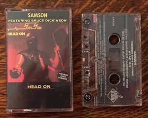 CASSETTE TAPE~ SAMSON~ FEATURING BRUCE DICKENSON~HEAD ON~ GRAND SLAMM #SLAMC16 - Picture 1 of 7