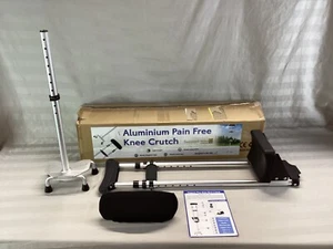 Support Way SC-200 Under Arm Aluminum Pain Free Knee Crutch - Picture 1 of 21