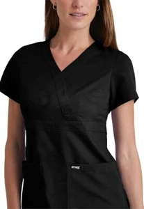 BARCO Grey's Anatomy Scrubs-Riley Scrub , Womens, Black, Size XL, NWT - Picture 1 of 3