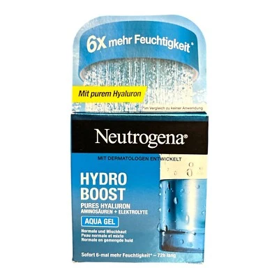 Neutrogena Hydro Boost Aqua Gel Gesichtscreme Hyaluron Feuchtigkeitsgel 50ml - Bild 1 von 3