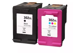 1X JUEGO DE CARTUCHO DE TINTA HP 302XL NEGRO Y COLOR RELLENO 302 DESKJET 2134 3630 3632 - Imagen 1 de 1