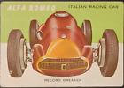 1954 TOPPS WORLD ON WHEELS #30, ALFA ROMEO RACE CAR,  Excellent, RMBCollectables