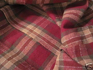 Longaberger ~ Orchard Park Plaid Stoffeinlage für Getränkewanne Korb Neu in Verpackung - Bild 1 von 2