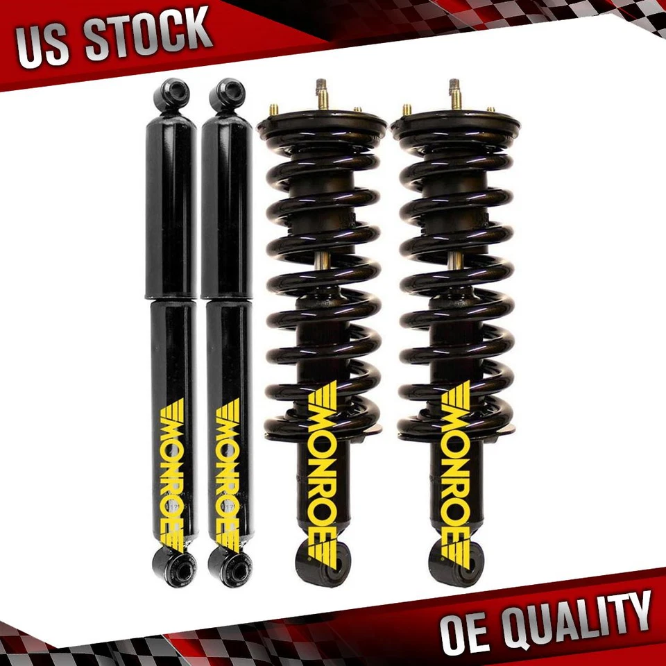 Amortiguador delantero y trasero Monroe para Nissan Xterra 05-2015 4x4 garantía de por vida. Foto 1 de 1