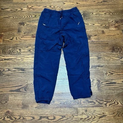 Calça Catalina Windbreaker Joggers Cintura Elástica Azul Marinho Escuro Feminina Tamanho M - Imagem 1 de 4