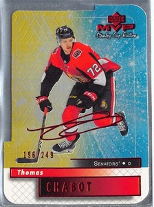 2019-20 MVP SCE 20th Anniversary Colors & Contours #76 Thomas Chabot /249 - Picture 1 of 2