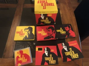 IT TAKES A THIEF 18 DVD SET COMPLETE IN BOX 2011 FROM 1969-1970 SERIES VERY NICE - Imagen 1 de 1