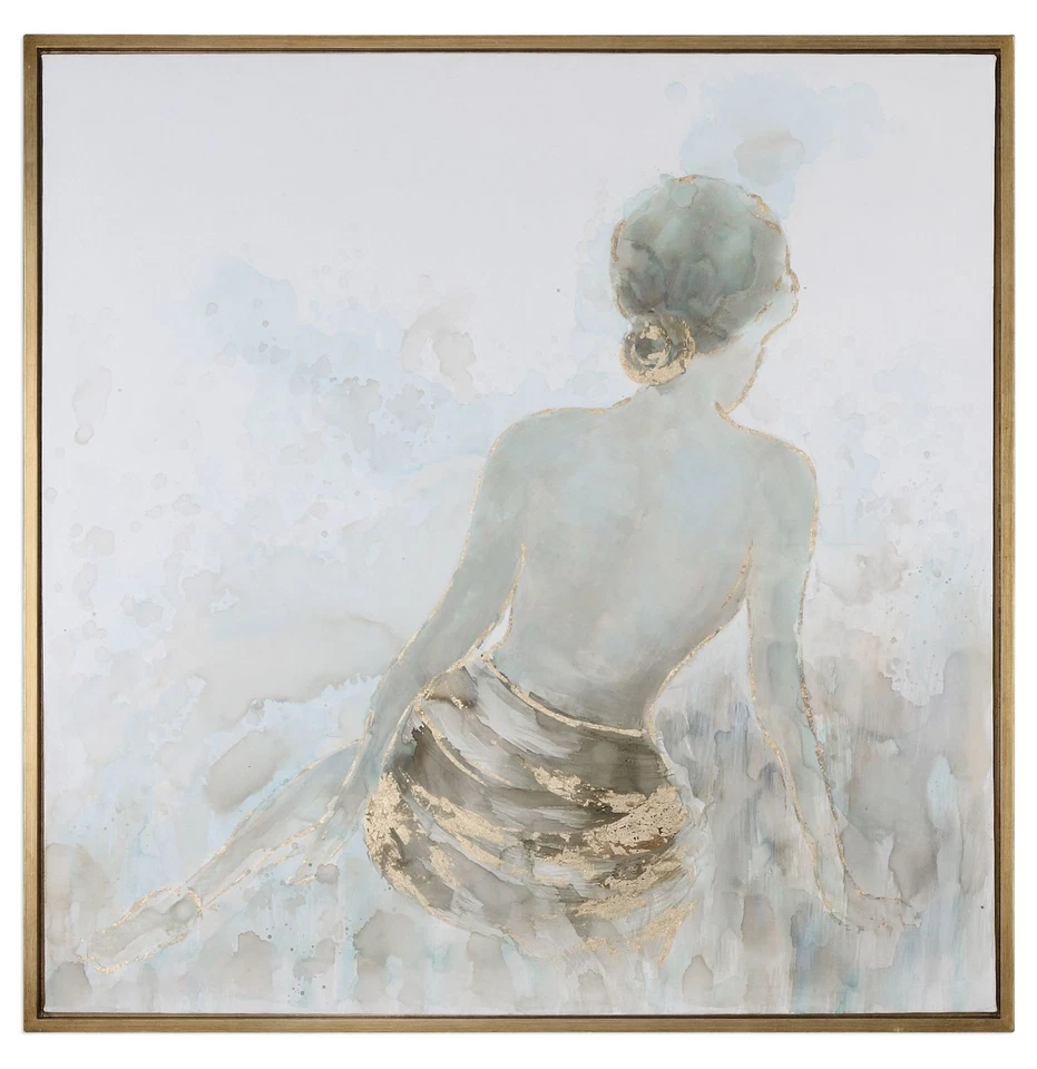 Arte femenino con reflejos dorados Foto 1 de 1