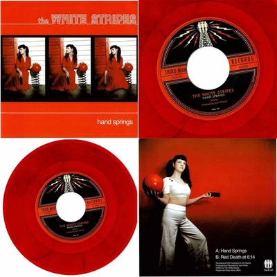 THE WHITE STRIPES Hand Springs US 2012 LIMITED RED VINYL RSD🟢BRAND NEW/MINT🟢 - Image 1 of 4
