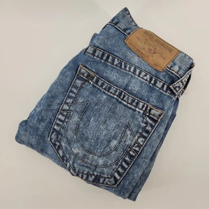 True Religion Section Skinny Jeans Women's Size 28 Blue Denim "World Tour" - Picture 1 of 8
