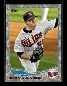 2013 Topps #467 Brian Duensing Camo #/99 - Picture 1 of 2